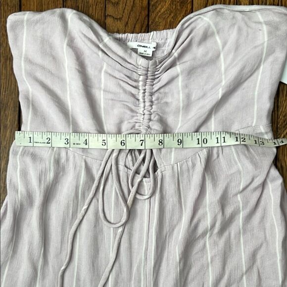 O'Neill Hadley Strapless Jumpsuit with Ruched Sweetheart Neckline NWT - Picture 7 of 11